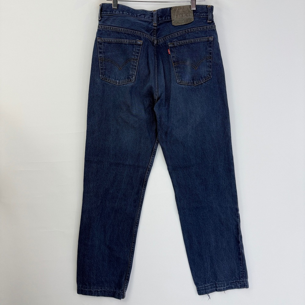Levi's 501 Jeans Mens 36x34 Blue Vintage Made in USA Button Fly Straight Leg